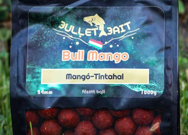 BullMango termékcsalád, Tintahal – Mango ízesítésben (etető bojli, csalizó bojli, popup, booster) BullMango termékcsalád, Tintahal – Mango ízesítésben (etető bojli, csalizó bojli, popup, booster)